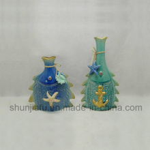 Ceramic Marine Series Vase Figurine