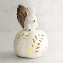 Cute Little Ceramic Squirrel Candle Stand for Home /Office Decoration