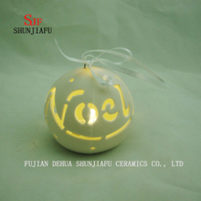 Shape of The Letter Ceramic Candlestick Ornaments/ Creative Home & Christmas Decorations/B