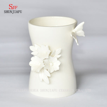 Delicate Butterfly Flask, Ceramic Vase