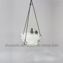 Ceramic Leaf Type Feeder Furniture Ornament