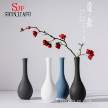 Simple European Style Household Decoration Is Simple Modern White and Black Ceramic Vase/Flower Vase