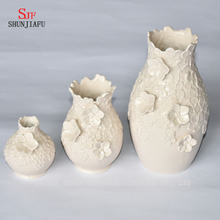 Handwork White modern Vase Home Choice Decorative Ceramic Vase, Gifts for Girlfriends, Moms, Birthdays and Weddings