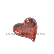 Love Decoration Ceramic Heart Shape Candle Holders
