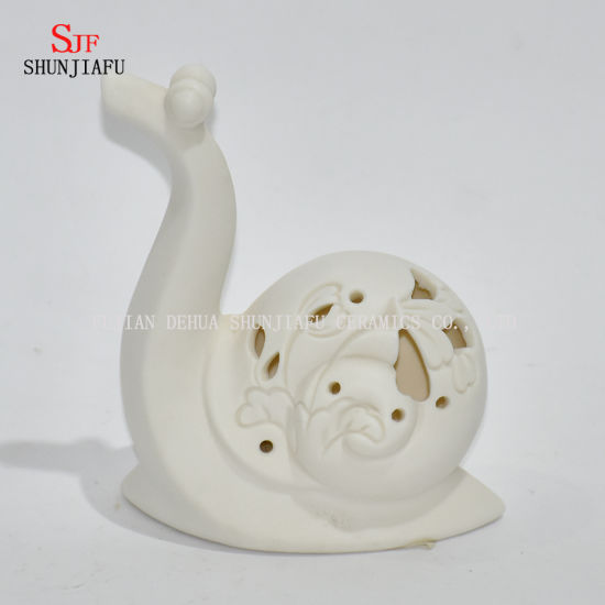 Snail Shape Ceramic Candle / Holders Halloween/Christmas Gift