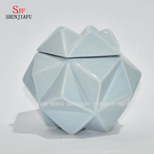 4 Color / Polygon Jewelry Box/ Ceramic