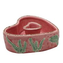 Heart Style Ceramic Pink Flowerpot