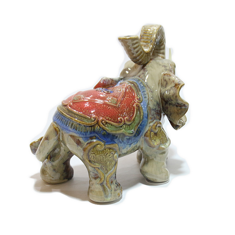 ceramic elephants for sale Vintage Ceramic Elephant Household Tabletop Decoration