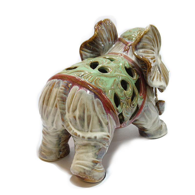 Ceramic Elephant Hollowed Out Large Ceramic Elephant Statue Buy