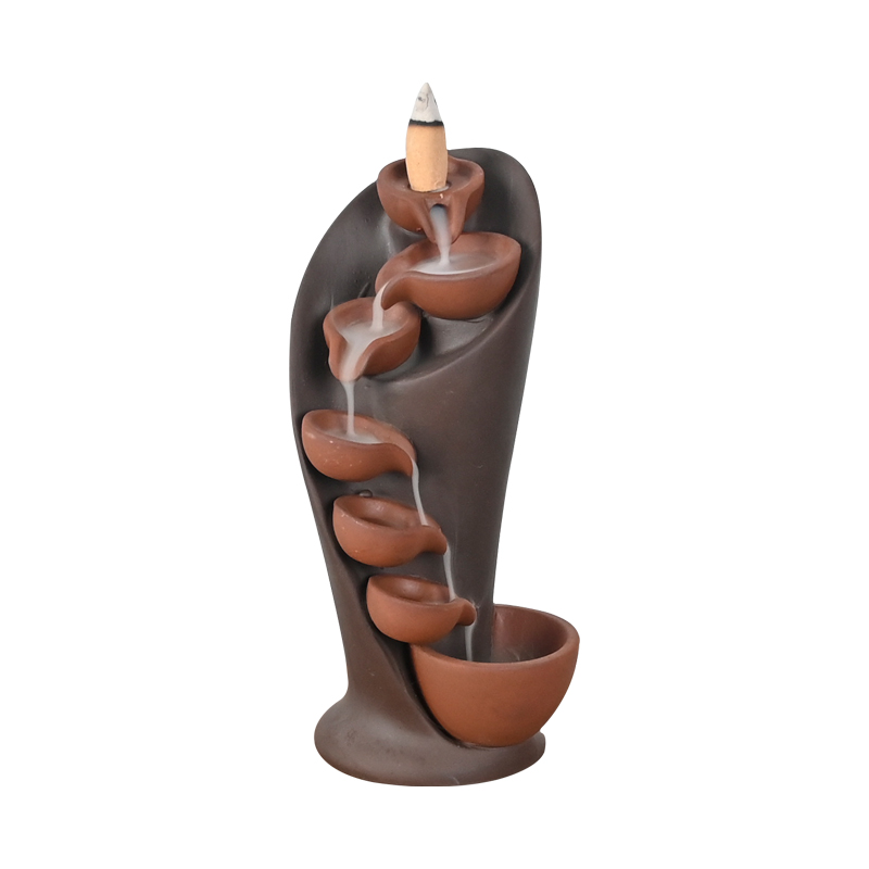 Crystal Hatchlings Backflow Incense Burner 14cm