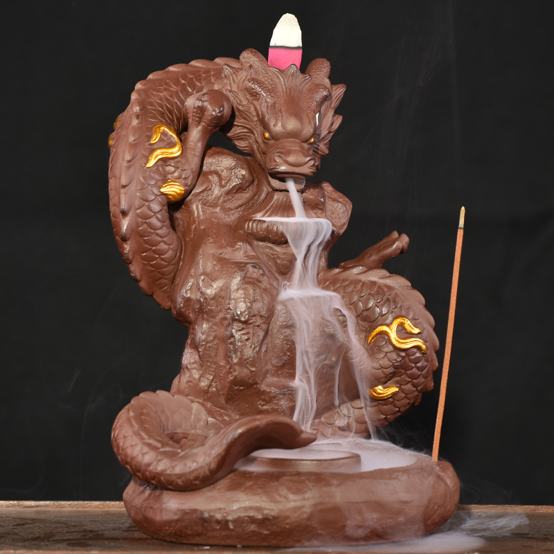 Thread Incense Socket Ceramic Waterfall Reflux Incense small Ceramic