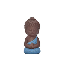 Customized Crafts Home Decor Wedding Gift Different Color Choose Guanyin Figurine Buddha Ceramic Little Monk Statue